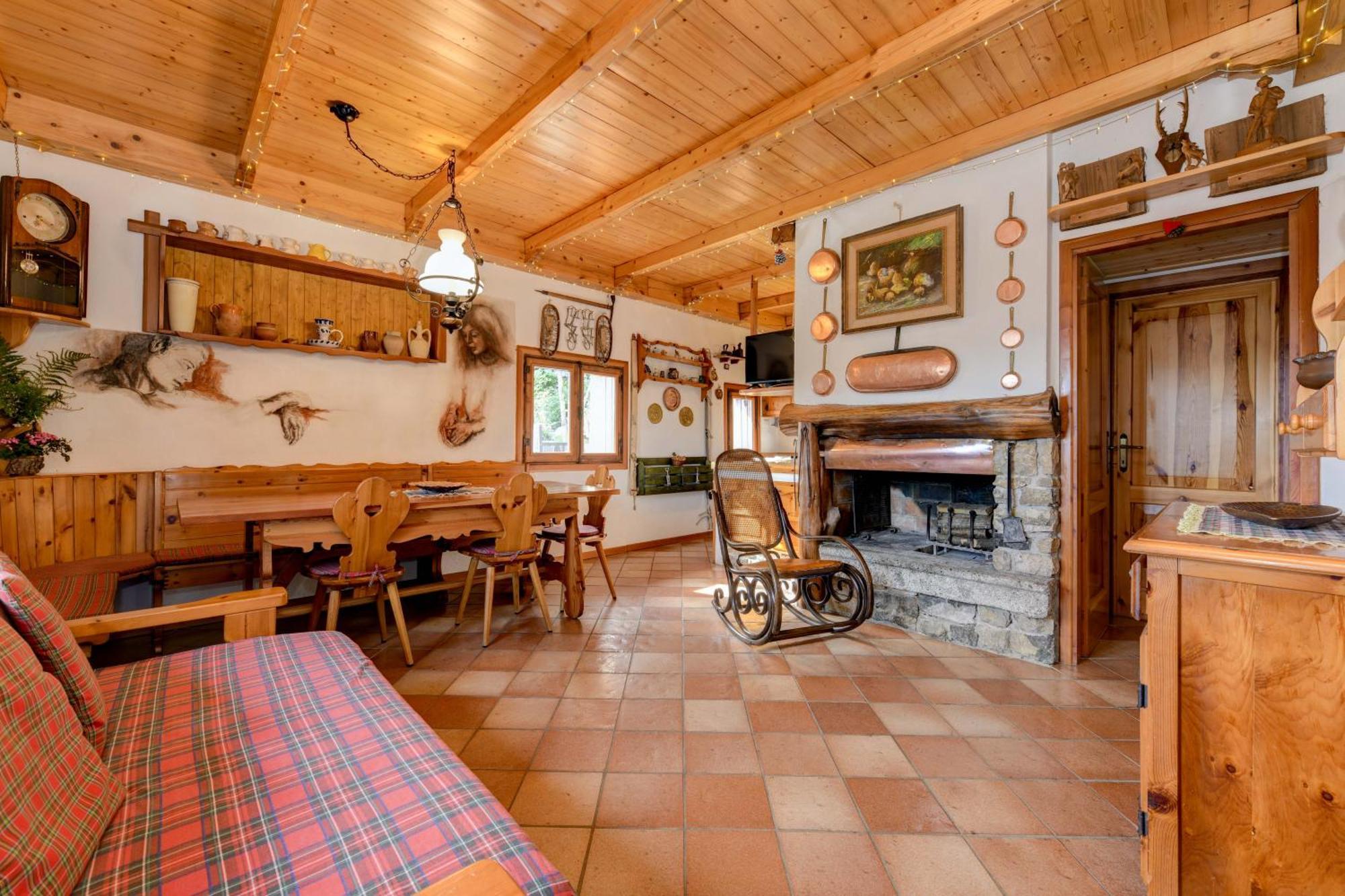 Chalet "Baita Cavacca" Crone Εξωτερικό φωτογραφία